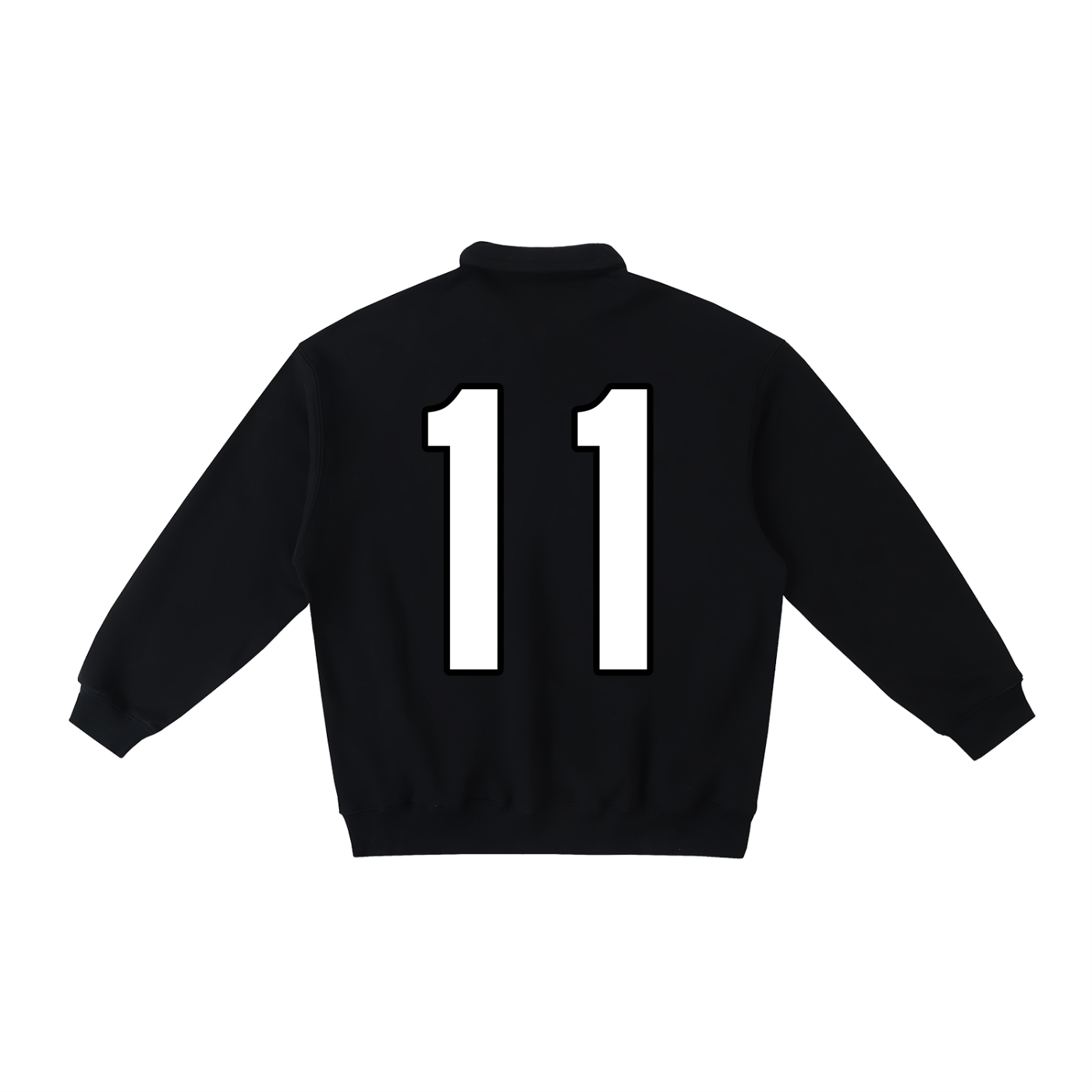 JL BOOM 11 Rugby-Collar Sweatshirt