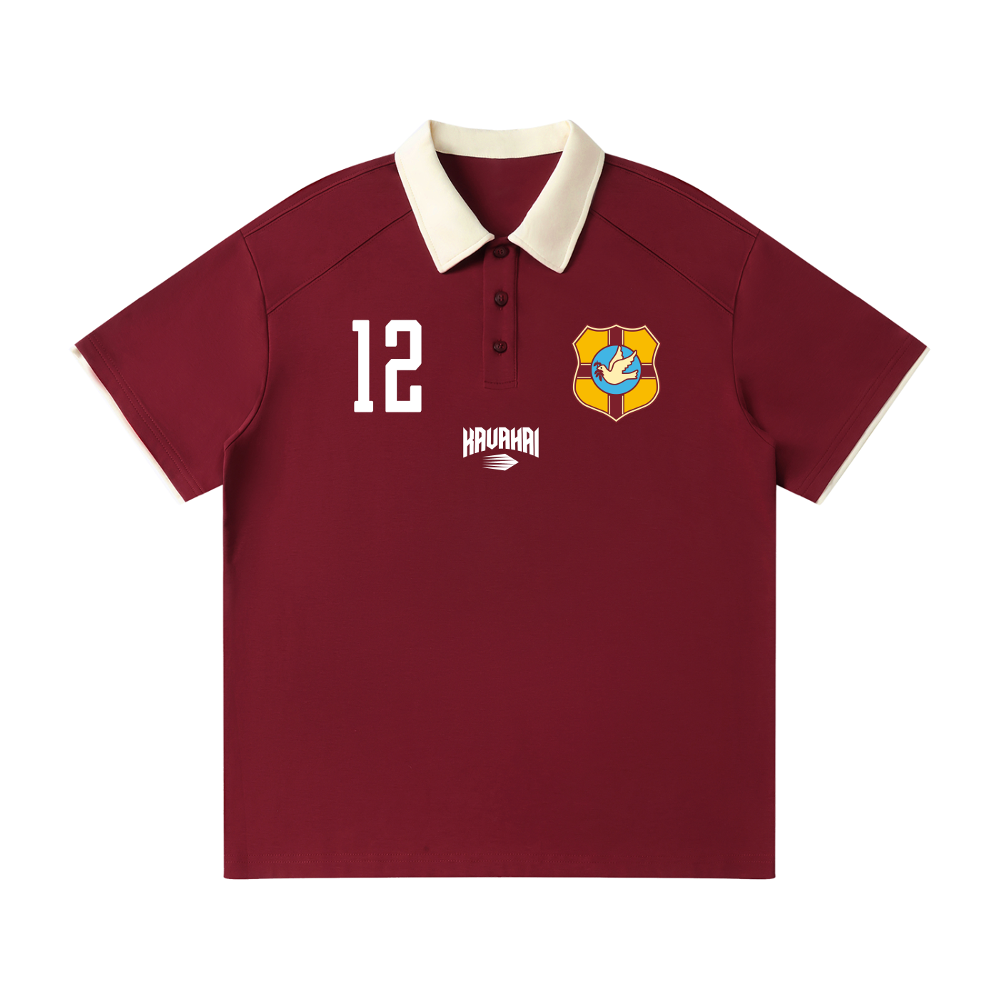 Tonga Collar Raglan Rugby Shirt