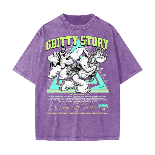 Gritty Story  Washed Look